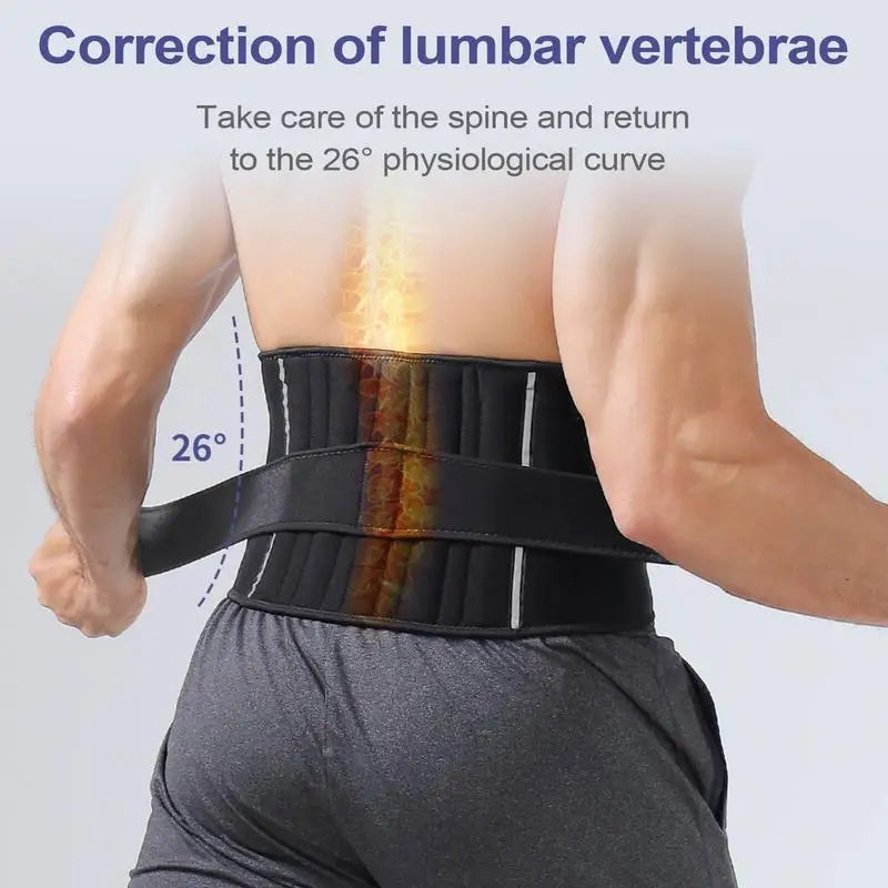 Lumbar Support Brace Breathable Lower Back Support Back Support Belt Comfortable Waist Supports Lumbar Supports for Motorcycle