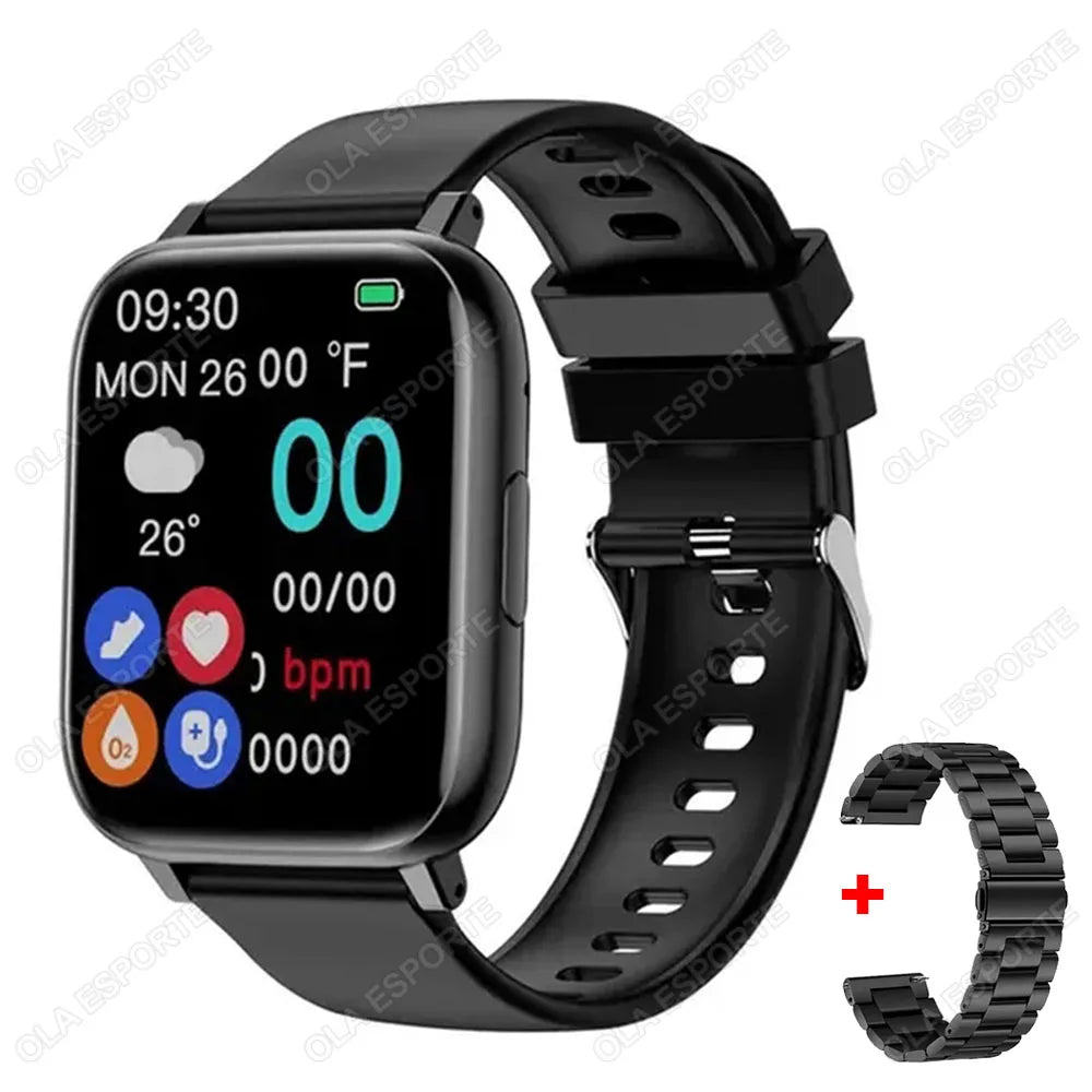 Smart Watch 2025 Bluetooth Call Sleep Heart Rate Health Monitoring GPS Watches for Men Women Sport Fitness Waterproof Smartwatch