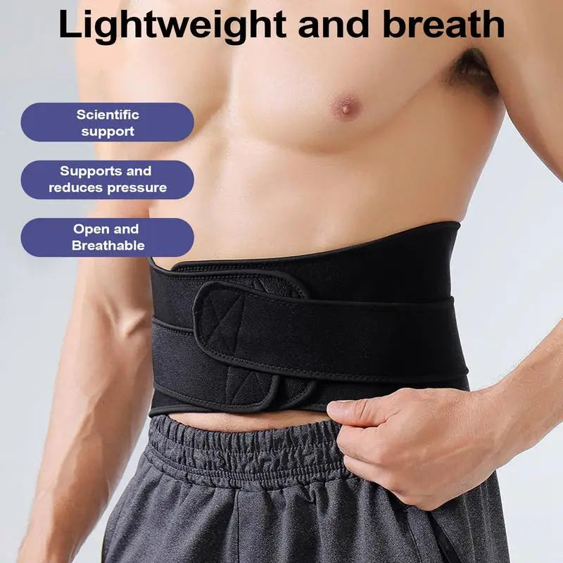Lumbar Support Brace Breathable Lower Back Support Back Support Belt Comfortable Waist Supports Lumbar Supports for Motorcycle
