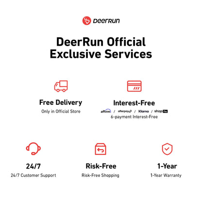 Deerrun A1 Pro Move+ 6% Incline Foldable Treadmill——2025 Upgraded Chip & NFC Support | 350Lbs, 10Mph Blue