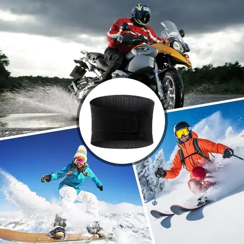 Lumbar Support Brace Breathable Lower Back Support Back Support Belt Comfortable Waist Supports Lumbar Supports for Motorcycle