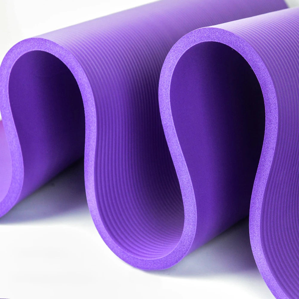 183*61CM NBR Yoga Mats Anti-Slip Blanket EVA Gymnastic Sport Health Lose Weight Fitness Exercise Pad Women Sport Yoga Mat