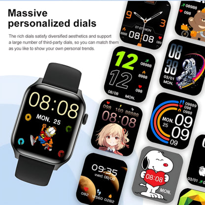 Smart Watch Women Men Fitness Tracker Heart Rate for Android Waterproof