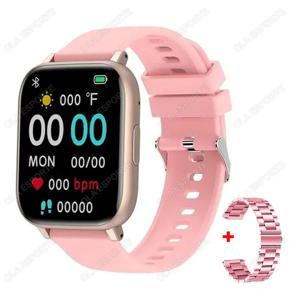 Smart Watch 2025 Bluetooth Call Sleep Heart Rate Health Monitoring GPS Watches for Men Women Sport Fitness Waterproof Smartwatch