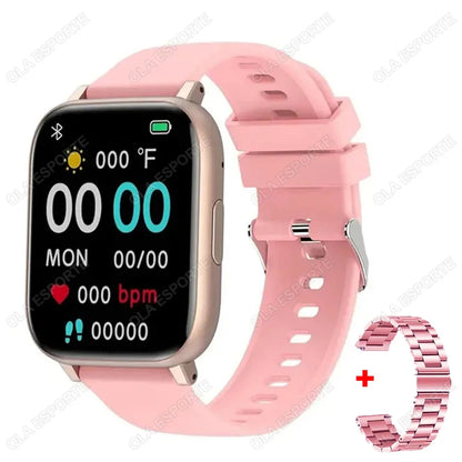 Smart Watch 2025 Bluetooth Call Sleep Heart Rate Health Monitoring GPS Watches for Men Women Sport Fitness Waterproof Smartwatch
