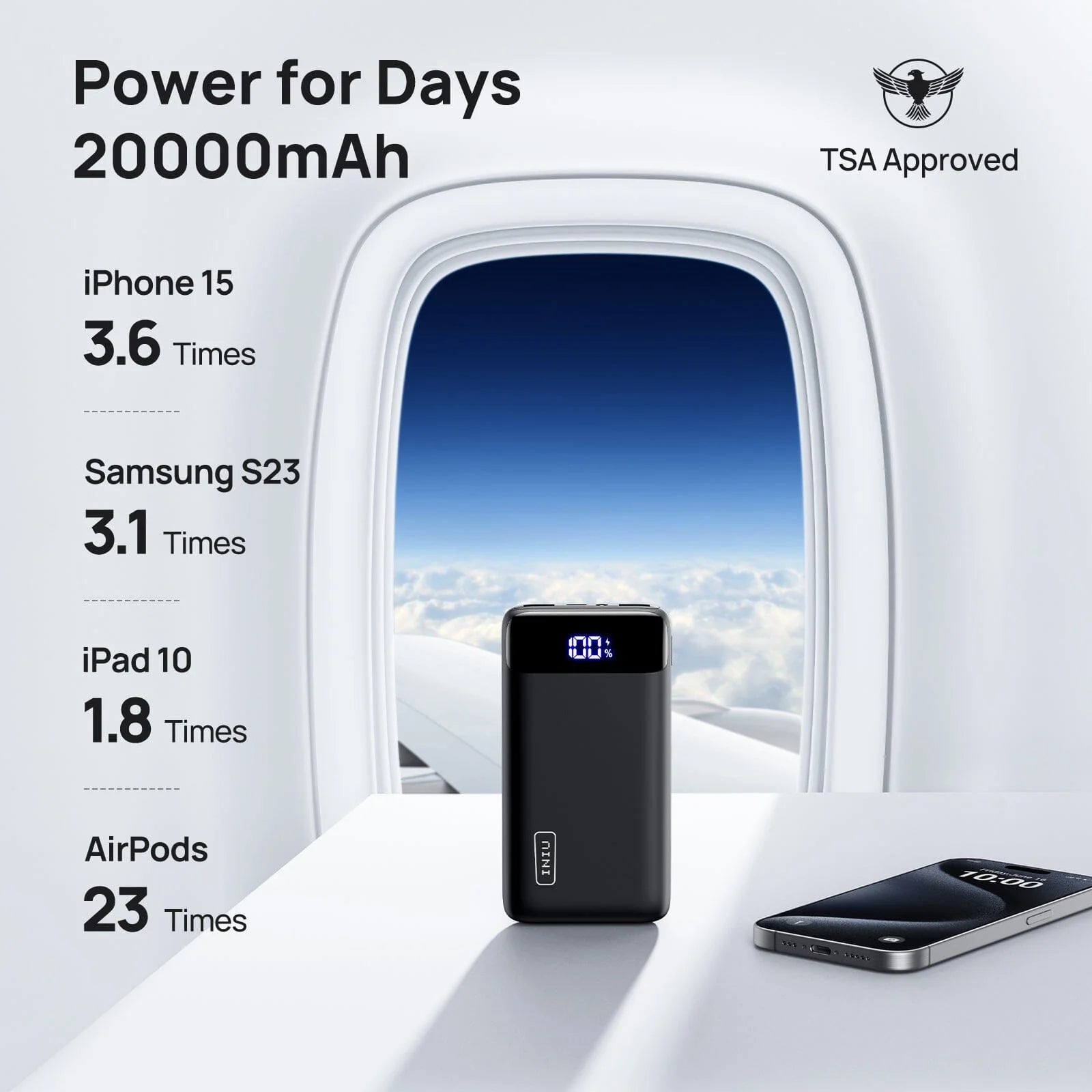 B5 Power Bank 22.5W 20,000Mah